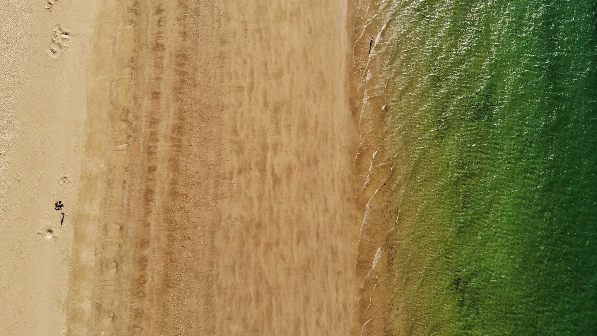 Littoral atlantique vu du ciel